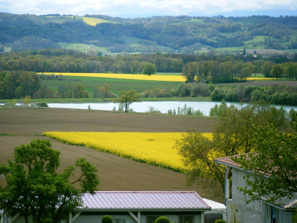 Gite Au Bouzigues Monlaur-Bernet Exteriör bild